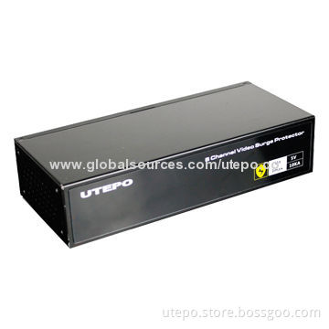 CCTV Video/Multi-channel Signal Surge Protector with 6V Maximum Voltage, Multi-level Protection